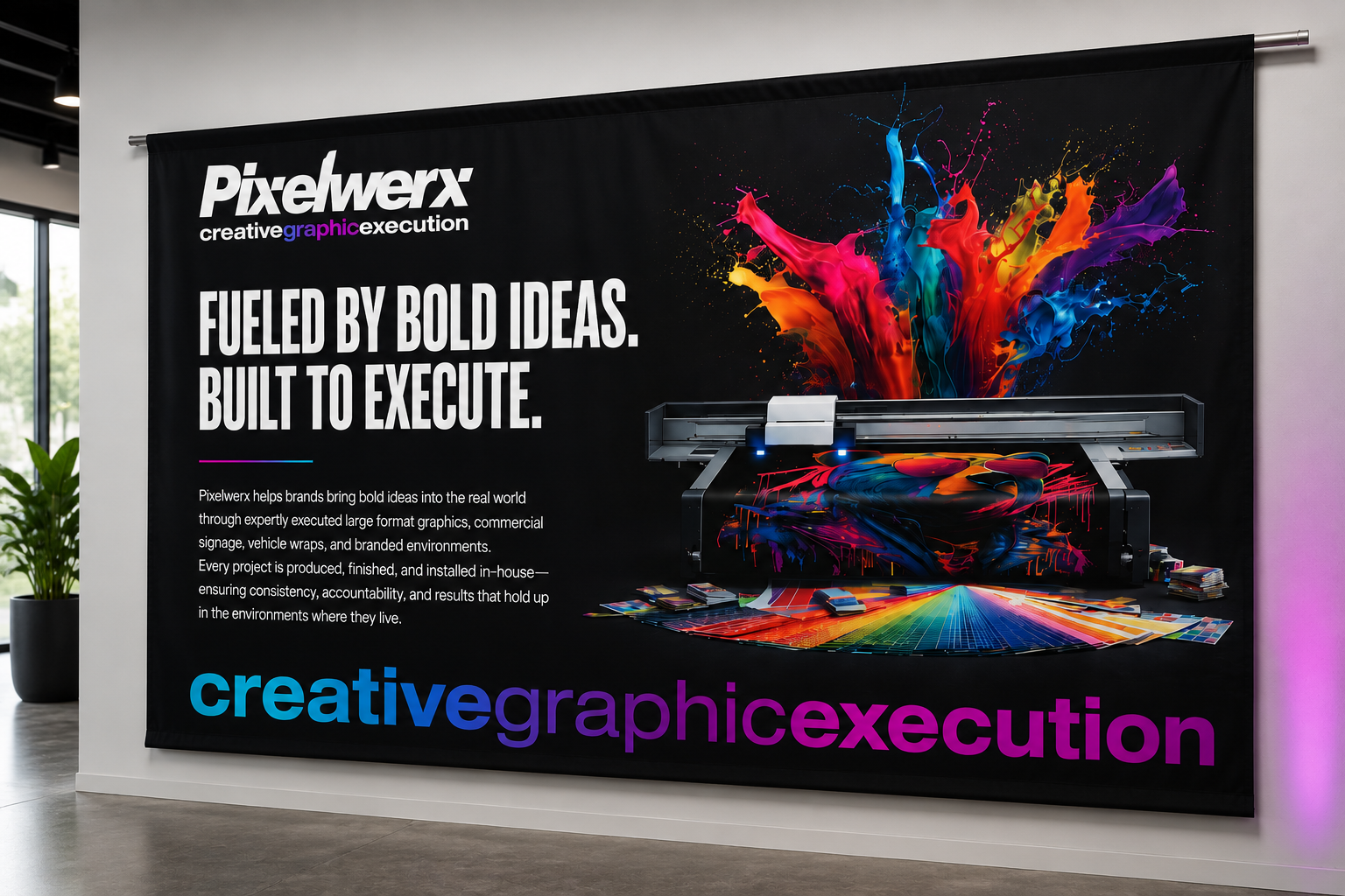 Fabric Banner/Backdrop